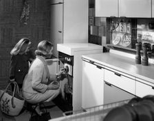 New range of central heating boilers, 1965. Creator: Michael Walters