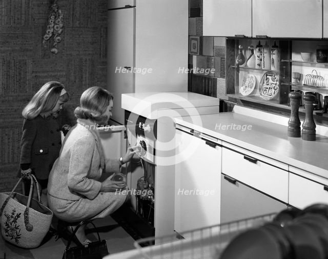 New range of central heating boilers, 1965. Creator: Michael Walters.