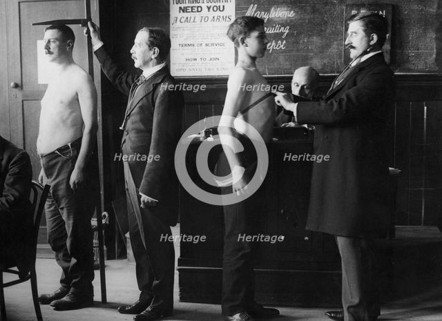 New recruits, c1910s(?).  Creator: Unknown.