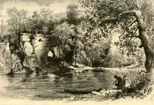 New River at Eggleston's Springs 1872. Creator: William Ludwell Sheppard