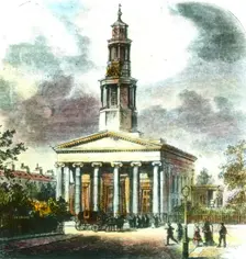 New St. Pancras Church 19th century. Creator: Unknown