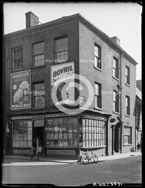 New Street, Worcester, Worcestershire, 1942. Creator: George Bernard Mason.