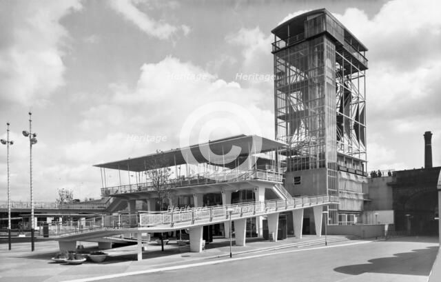 New School Pavilion, Festival of Britain, South Bank, Lambeth, London, 1951. Artist: Unknown.