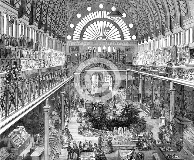New South Wales Agricultural Exhibition, 1872. Creator: Unknown.