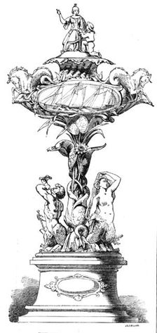 New South Wales Regatta Plate, 1854. Creator: Unknown