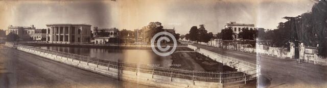 New Tank in Camac Street, Chowringhee, Calcutta, 1858-61. Creator: Unknown.