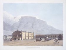 New Theatre, Hottentot Square, Africa, 1804. Creator: Samuel Daniell