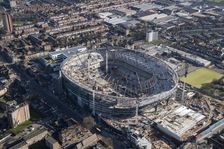 New Tottenham Hotspur FC stadium under construction, White Hart Lane, Tottenham, London, 2018. Creator: Historic England Staff Photographer