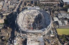 New Tottenham Hotspur FC stadium under construction, White Hart Lane, Tottenham, London, 2018. Creator: Historic England Staff Photographer