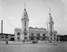 New Union Station, Worcester, Mass., c.between 1910 and 1920. Creator: Unknown