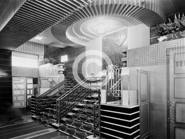 New Victoria Cinema, Vauxhall Bridge Road, Westminster, London, 1930. Artist: Herbert Felton