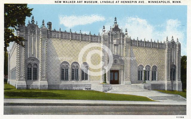 New Walker Art Museum at Hennepin Avenue, Minneapolis, Minnesota, USA, 1926. Artist: Unknown