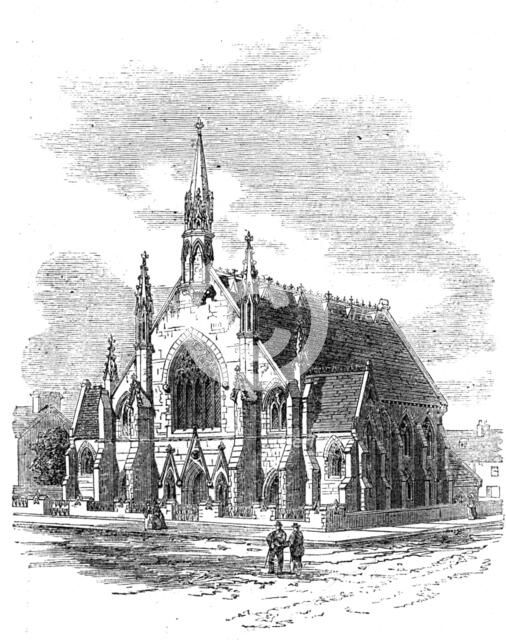 New Wesleyan Chapel, Beverley-road, Hull, 1862. Creator: Unknown.