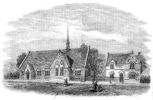 New Wesleyan schools at Blackburn, Lancashire, 1862. Creator: Unknown