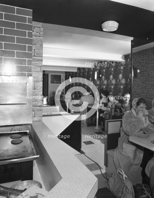 New Wimpy Bar, Barnsley, South Yorkshire, 1960.  Artist: Michael Walters