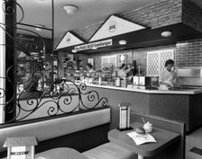 New Wimpy Bar, Barnsley, South Yorkshire, 1960. Creator: Michael Walters