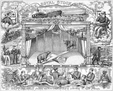 New Year greetings from stockbrokers Mercer Locock to their clients, 1894. Creator: Unknown