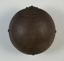 New Year's Vessel (Pilgrim Bottle), Egypt, Late Period, Dynasty 26 (664-525 BCE). Creator: Unknown