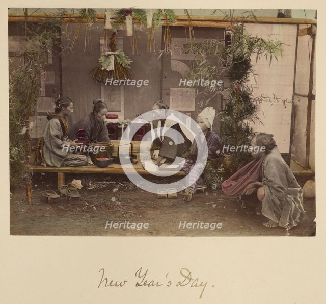New Year's Day, about 1873-1883. Creator: Shinichi Suzuki I.