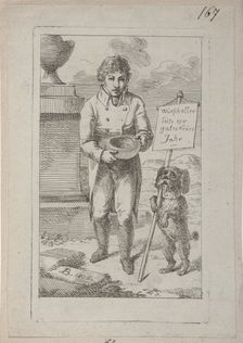 New Year's Greeting Card, 1806. Creator: Joseph Bergler