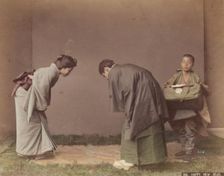 New Year's Rituals, c1885. Creator: Unknown