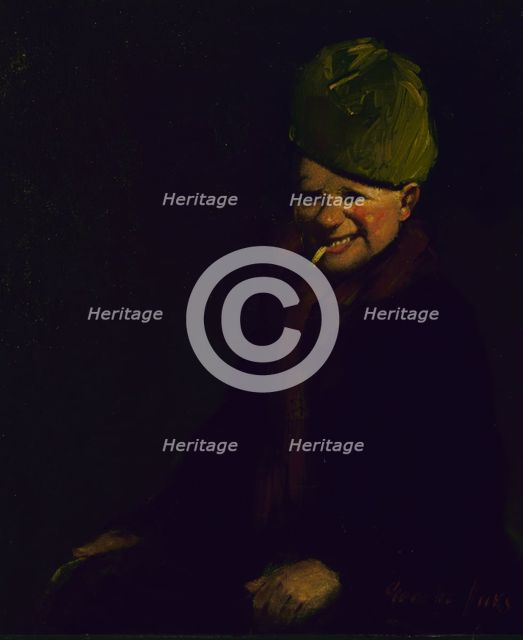 New Year's Shooter, 1917. Creator: George Benjamin Luks.