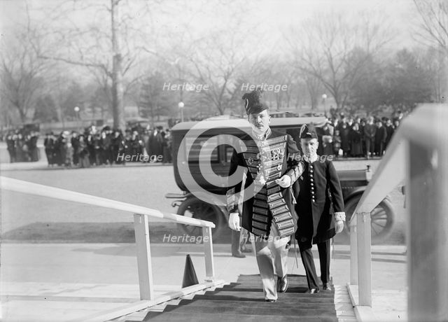 New Years Breakfasts, Pan American Union, 1913. Creator: Harris & Ewing.