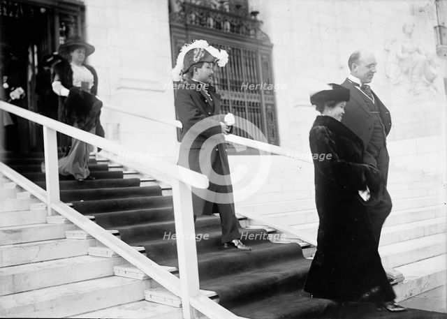 New Years Breakfasts, Pan American Union, 1913. Creator: Harris & Ewing.
