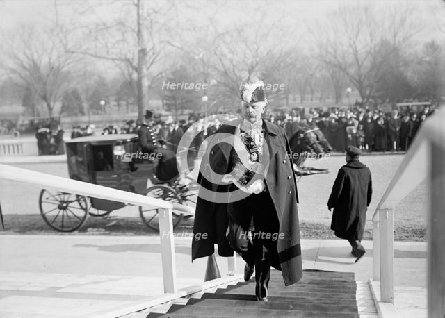 New Years Breakfasts, Pan American Union. Minister Brun of Denmark, 1913. Creator: Harris & Ewing.