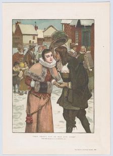 New Year's Day in Old New York, from "The Graphic" Christmas Number, December ..., December 2, 1882. Creator: Unknown