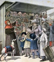 New Year's Day, Paris, 1892. Artist: Henri Meyer