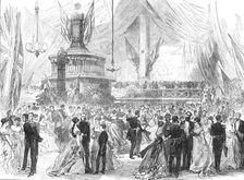 New-Year's Eve ball on board H.M.S. Caledonia, at Malta, 1869. Creator: Unknown