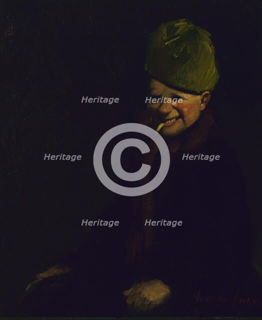 New Year's Shooter, 1917. Creator: George Benjamin Luks.