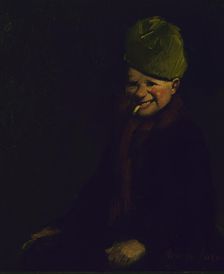 New Year's Shooter, 1917. Creator: George Benjamin Luks