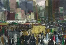 New York, 1911. Creator: George Wesley Bellows