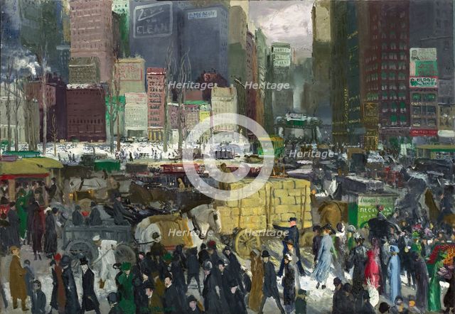New York, 1911. Creator: George Wesley Bellows.