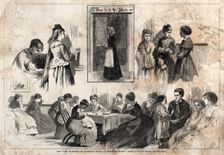 New York Charities - St. Barnabas House, 304 Mulberry Street, 1874. Creator: Winslow Homer (American, 1836-1910)