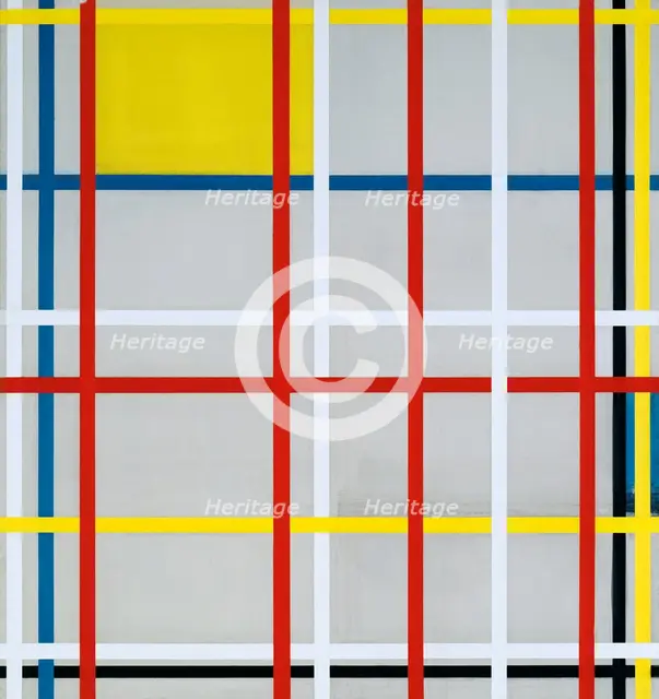 New York City, 3, 1941. Artist: Mondrian, Piet (1872-1944)
