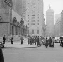 New York City views, 1936 Creator: Arnold Genthe