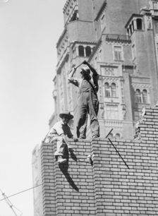 New York City views, between 1927 and 1938. Creator: Arnold Genthe