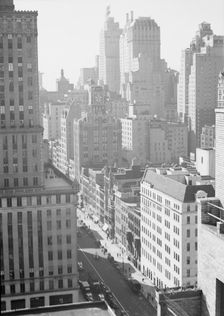 New York City views, between 1931 and 1938. Creator: Arnold Genthe