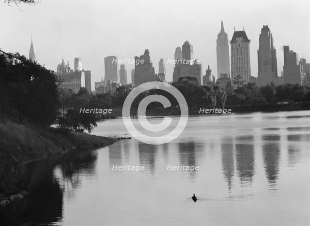 New York City views, Central Park, between 1931 and 1938. Creator: Arnold Genthe.