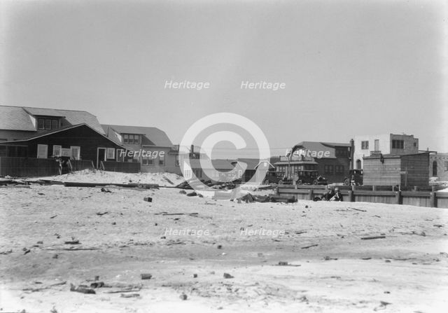 New York City views, Long Beach, 1927 Creator: Arnold Genthe.