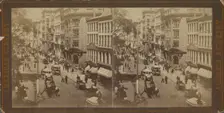 New York City and vicinity. [Street scene], c1850-1930. Creator: Unknown