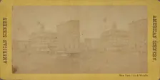 New York City and vicinity. [Street scene], c1866. Creator: Unknown