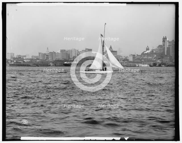 New York City skyline, c1906. Creator: Unknown.