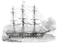 New York American Line Ship, "Cornelius Grinnell", 1850. Creator: Smyth