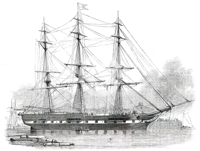 New York American Line Ship, "Cornelius Grinnell", 1850. Creator: Smyth.