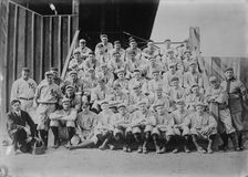 New York AL team photo (baseball)], 1916. Creator: Bain News Service
