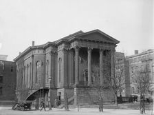 New York Avenue Presbyterian Church Harlan, Justice; Funeral, 1913. Creator: Harris & Ewing